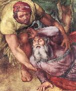 Michelangelo Buonarroti The Conversion of Saul Sweden oil painting artist